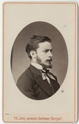 Korporatsioon "Estonia" liige Robert Donnerberg, portreefoto  duplicate photo