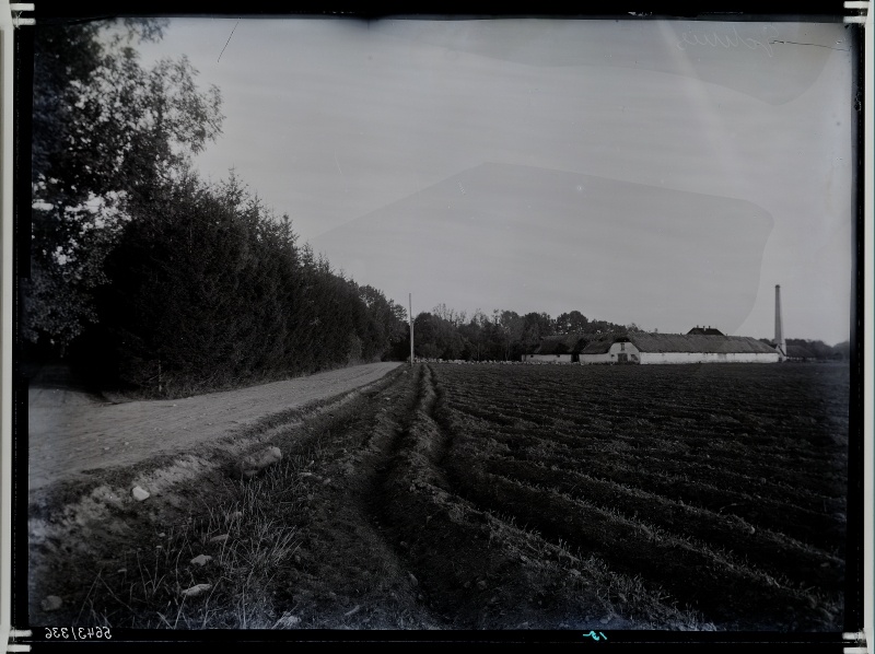 Ehmja Manor, view of fields and adjacent buildings