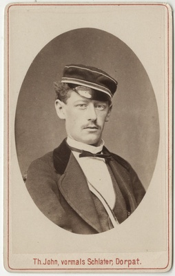 Korporatsioon "Estonia" liige Rudolf Knüpffer, portreefoto  duplicate photo