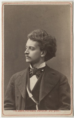 Korporatsioon "Estonia" liige Konstantin von Bremen, portreefoto  duplicate photo