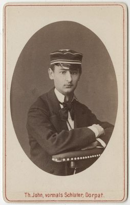 Korporatsioon "Estonia" liige parun Boleslav Staël von Holstein, portreefoto  duplicate photo