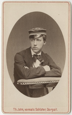 Korporatsioon "Estonia" liige Alfred Striedter, portreefoto  duplicate photo