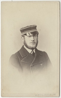 Korporatsioon "Estonia" liige Wilhelm von Straelborn, portreefoto  duplicate photo