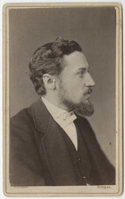 Korporatsioon "Estonia" liige Nikolai Demin, portreefoto  duplicate photo