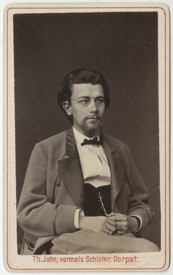 Korporatsioon "Estonia" liige Karl Körber, portreefoto  duplicate photo