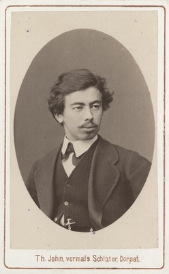 Korporatsioon "Estonia" liige August Frey, portreefoto  duplicate photo