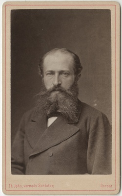 Korporatsioon "Estonia" liige Ferdinand Hoffmann, portreefoto  duplicate photo