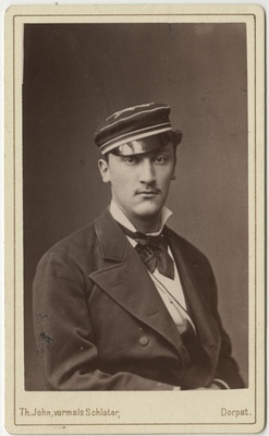 Korporatsioon "Estonia" liige Werner Zoege von Manteuffel, portreefoto  duplicate photo