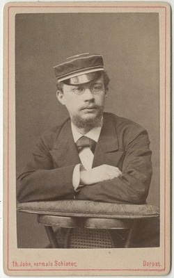 Korporatsioon "Estonia" liige Friedrich Ottho, portreefoto  duplicate photo