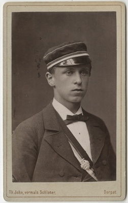 Korporatsioon "Estonia" liige Henry Hofrichter, portreefoto  duplicate photo