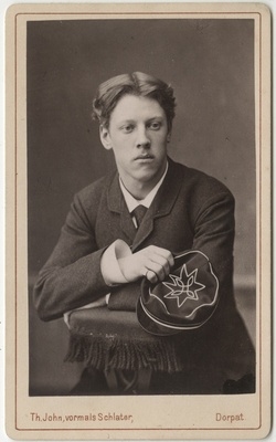 Korporatsioon "Estonia" liige Eduard Dieckhoff, portreefoto  duplicate photo