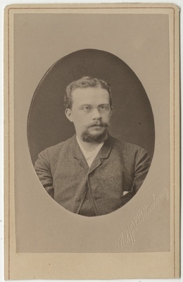 Korporatsioon "Estonia" liige Friedrich Ottho, portreefoto  duplicate photo