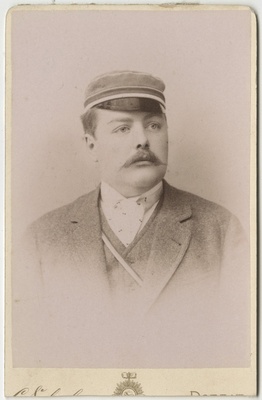 Korporatsioon "Estonia" liige John von Harder, portreefoto  duplicate photo