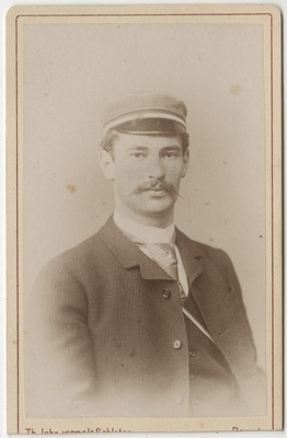 Korporatsioon "Estonia" liige Erwin Thomson, portreefoto  duplicate photo