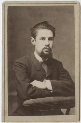 Korporatsioon "Estonia" liige Liborius Behning, portreefoto  duplicate photo