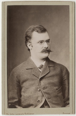 Korporatsioon "Estonia" liige Otto Hoffmann, portreefoto  duplicate photo