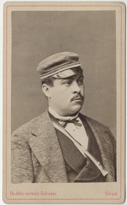 Korporatsioon "Estonia" liige Nikolai Troitzky, portreefoto  duplicate photo