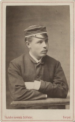 Korporatsioon "Estonia" liige Rudolf von Gernet, portreefoto  duplicate photo