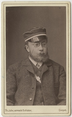 Korporatsioon "Estonia" liige Max Hesse, portreefoto  duplicate photo