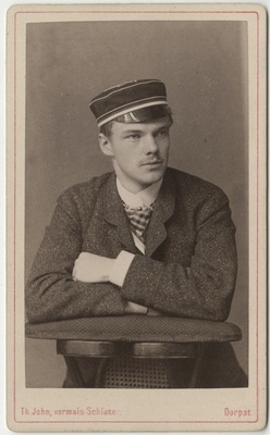 Korporatsioon "Estonia" liige Kuno von Bunge, portreefoto  duplicate photo