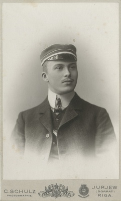 Korporatsioon "Estonia" liige, Walter von Kursell, portreefoto  duplicate photo