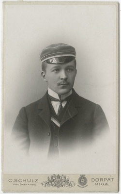 Korporatsioon "Estonia" liige Ralf Luther, portreefoto  duplicate photo