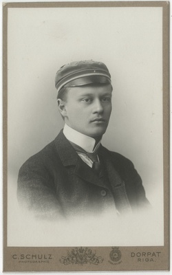 Korporatsioon "Estonia" liige Siegfried Bremen, portreefoto  duplicate photo