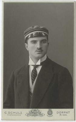 Korporatsioon "Estonia" liige Walter Assmuth, portreefoto  duplicate photo