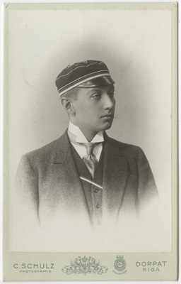 Korporatsioon "Estonia" liige Bronislaw (Bruno) von Dehn, portreefoto  duplicate photo