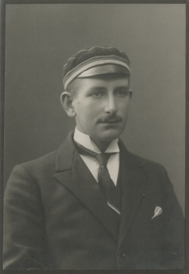 Korporatsioon "Estonia" liige Woldemar Schultz, portreefoto  duplicate photo