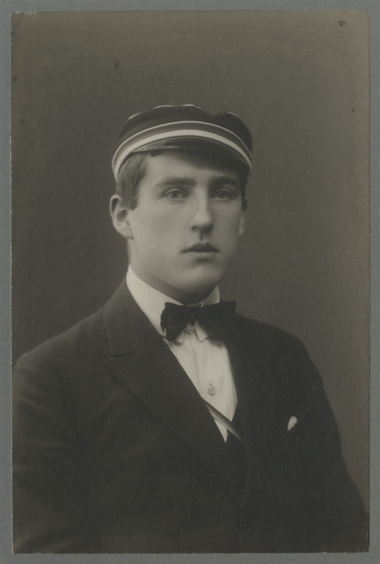 Korporatsioon "Estonia" liige Gert Weiß, portreefoto