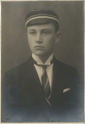 Korporatsioon "Estonia" liige Rudolf Knüpffer, portreefoto  duplicate photo