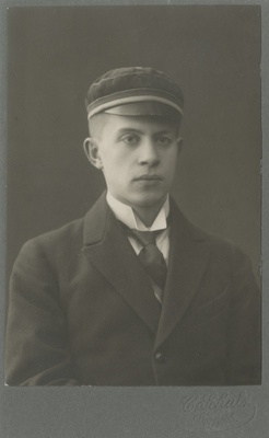 Korporatsioon "Estonia" liige Rene Beermann, portreefoto  duplicate photo