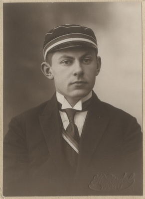 Korporatsioon "Estonia" liige Theodor Hirschhausen, portreefoto  duplicate photo