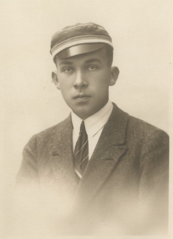 Korporatsioon "Estonia" liige Otto Wender, portreefoto