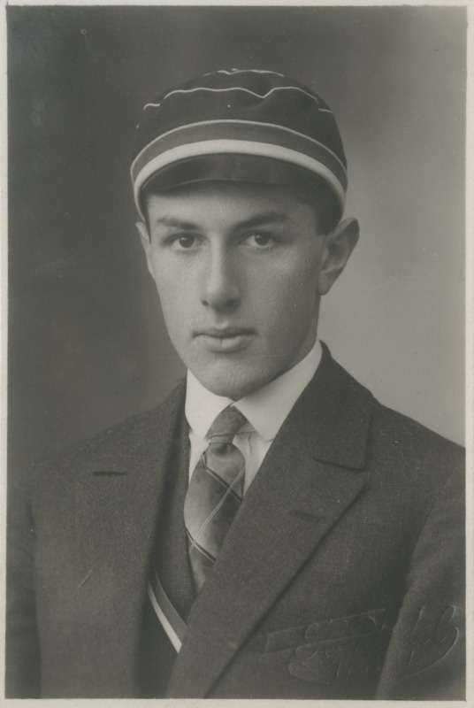 Korporatsioon "Estonia" liige, Arved von Brasch, portreefoto