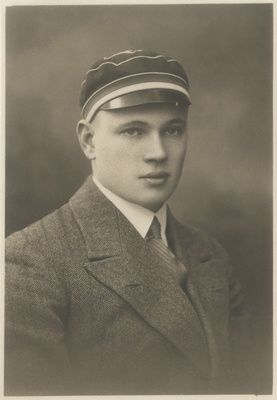 Korporatsioon "Estonia" liige Bernhard Hesse, portreefoto  duplicate photo