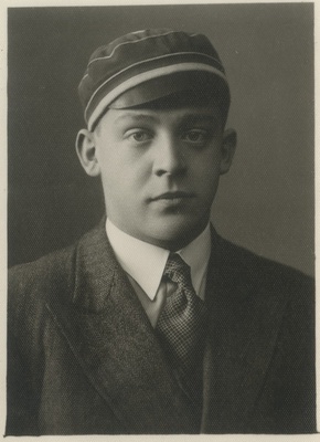 Korporatsioon "Estonia" liige Berend von Nottbeck, portreefoto  duplicate photo