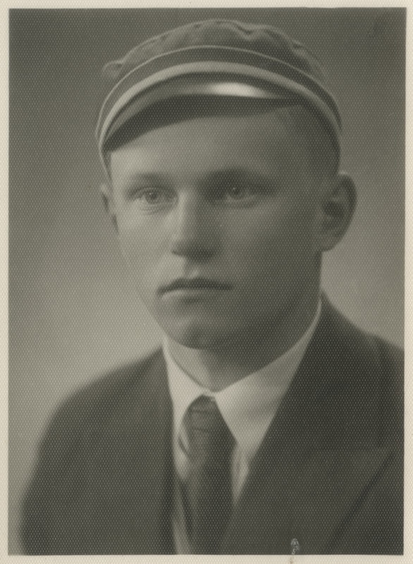 Korporatsioon "Estonia" liige Ralf Jannsen, portreefoto