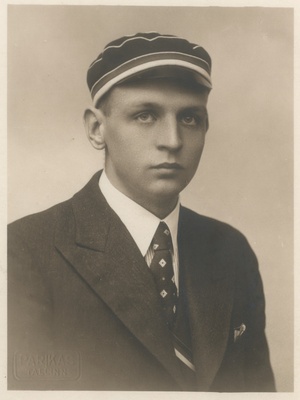 Korporatsioon "Estonia" liige, portreefoto  duplicate photo