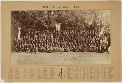 Korporatsioon "Estonia" liikmete ühisfoto korporatsiooni 75. aastapäeval  duplicate photo