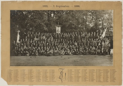 Korporatsioon "Estonia" liikmete ühisfoto korporatsiooni 75. aastapäeval  duplicate photo