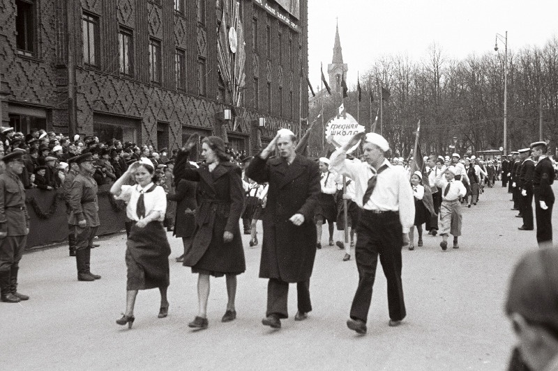 Maidemonstratsioon Tallinnas.