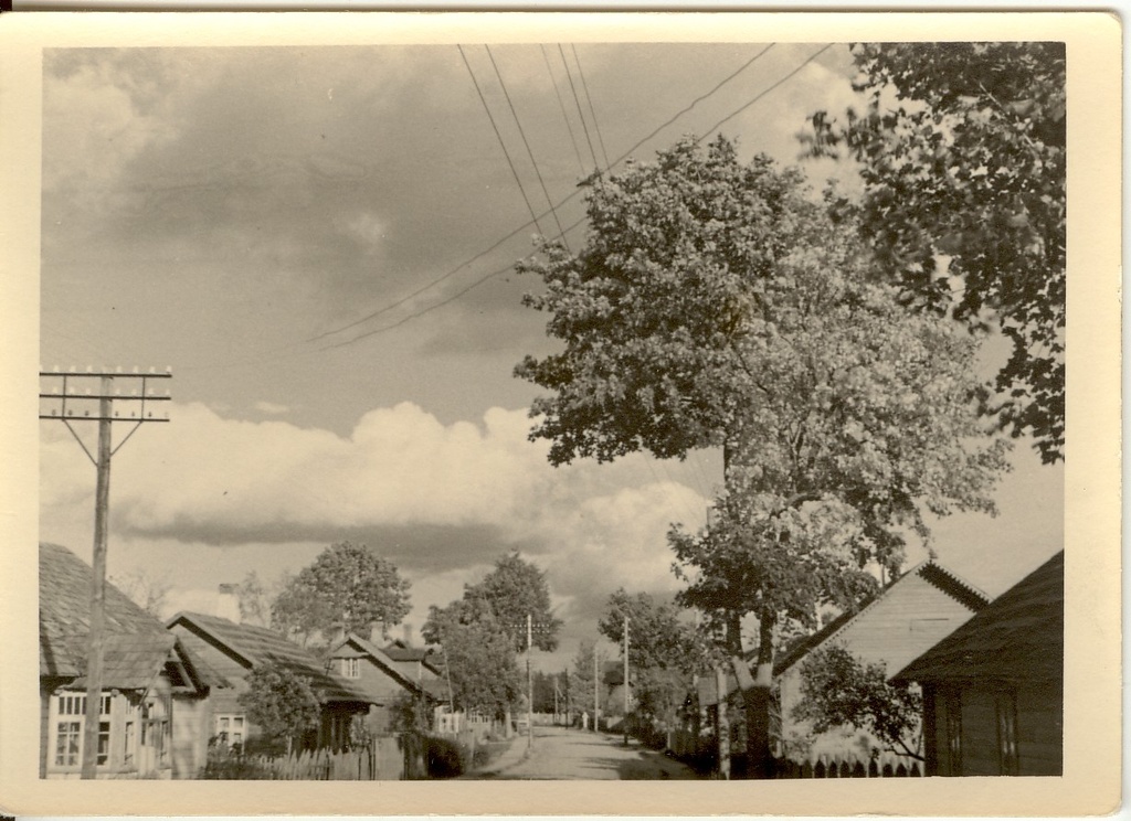 Photo, Old buildings of Türi Hungerküla in the 1940s a.