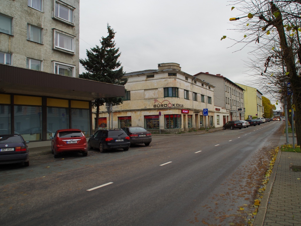 Rakvere, skautide rivi Laial tänaval rephoto