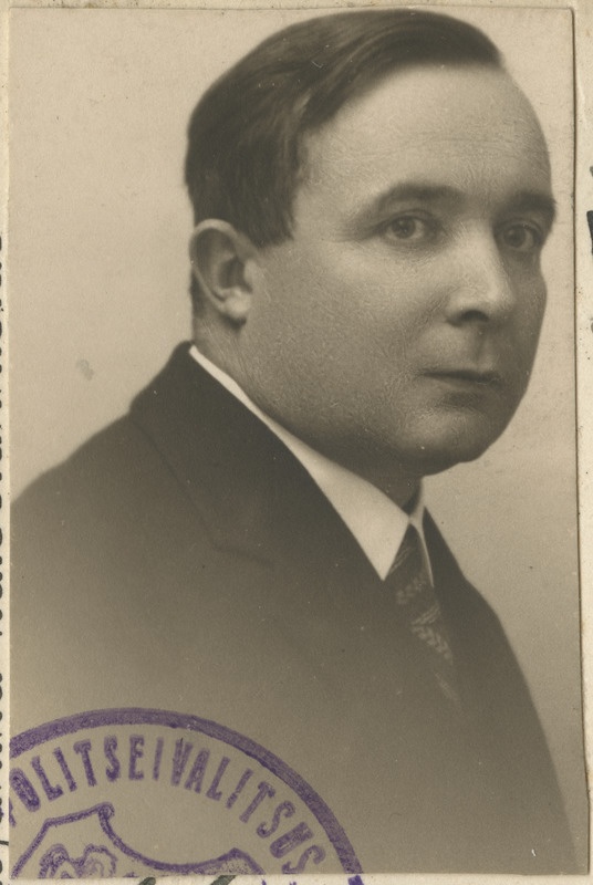 Foto Johannes Audovast ajakirjaniku kutsetunnistusel