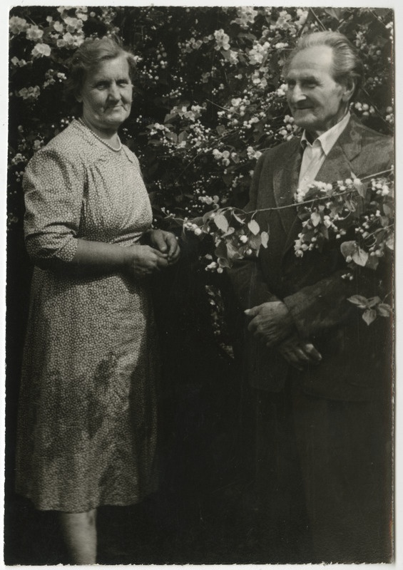 Aleksander Ivan koos naise Vilhelmine Ivaniga