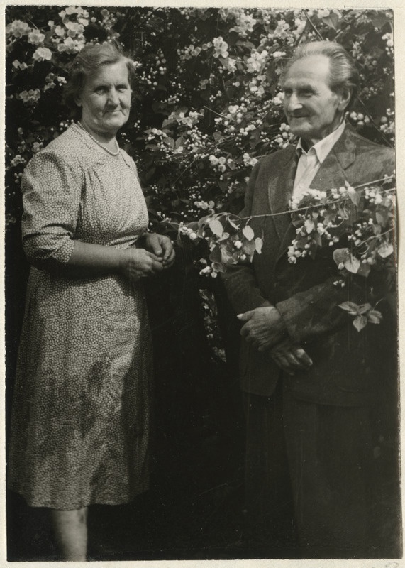 Aleksander Ivan koos naise Vilhelmine Ivaniga