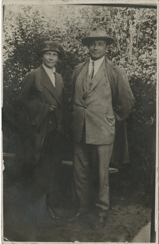 Rosalie Audova ja Johannes Audova