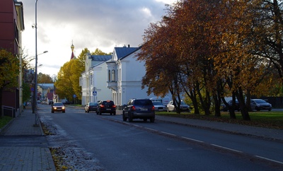 Rakvere, Tallinna tänaval punavoor rephoto
